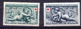 1952-- Croix Rouge - N° 937 - 938  (2 Valeurs)  --Neuf-- Gomme D'origine-- Voir Scans Recto Et Verso.. - Unused Stamps