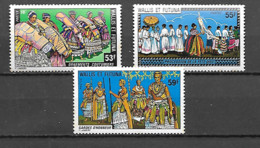 TIMBRE NEUF DE WALLIS ET FUTUNA DE 1978 N° YVERT 221/23 - Ungebraucht