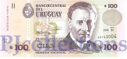 URUGUAY 100 PESOS URUGUAYOS 2006 PICK 85A UNC - Uruguay