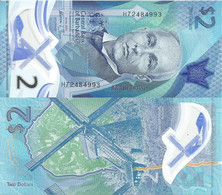 Barbados 2 Dollars 2022. UNC Polymer - Barbados (Barbuda)