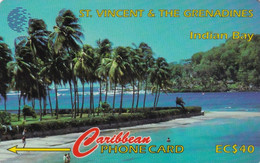 TARJETA DE ST. VINCENT & GRENADINES DE INDIAN BAY   (13CSVC) - St. Vincent & The Grenadines