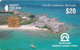 TARJETA DE BERMUDA DE FORT ST. CATHERINE - Bermudas