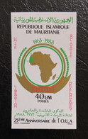 Mauritania - 25th Anniversary Of The O.U.A 1988 Imperf (MNH) - Mauritanie (1960-...)