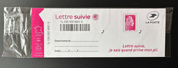 France 2019 - Lettre Suivie Adhésif LS7 LS 7 1217a 1656BA Marianne L'Engagée Suivi Paquet De 5 Liasses Complètes - Unused Stamps