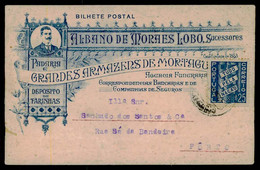 VISEU - MORTÁGUA - PUBLICIDADE - «Grandes Armazens De Mortagua- Albano De Moraes Lobo, Sucessores»  Carte Postale - Viseu