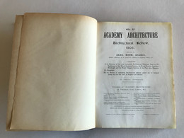 ACADEMY ARCHITECTURE & Architectural Review - Vol 27 & 28 - 1905 - Alexander KOCH - Architectuur