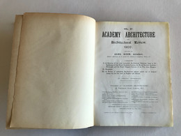 ACADEMY ARCHITECTURE & Architectural Review - Vol 27 & 28 - 1905 - Alexander KOCH - Arquitectura
