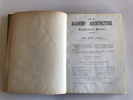 ACADEMY ARCHITECTURE & Architectural Review - Vol 25 & 26 - 1904 - Alexander KOCH - Architettura