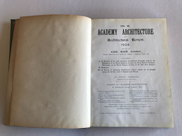 ACADEMY ARCHITECTURE & Architectural Review - Vol 25 & 26 - 1904 - Alexander KOCH - Architecture