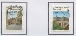 Luxembourg - Luxemburg 1977 Y&T N°895 à 896 - Michel N°945 à 946 (o) - EUROPA - Usados