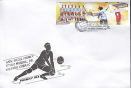 CUBA  Sc 6089    Volleyball FDC - Brieven En Documenten