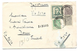 279 - 16 - Enveloppe Recommandée Envoyée Du Brésil En Suisse 1952 - Briefe U. Dokumente