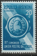 Argentina 1939 Sc 461 Var  MNH** With "CORRFOS" Variety - Unused Stamps
