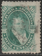 Argentina 1867 Sc 18A  Used - Usados