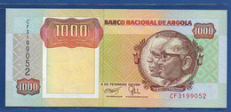 ANGOLA - P.129b – 1000 1.000 Kwanzas 1991 UNC, Prefix CF3199052 - Angola