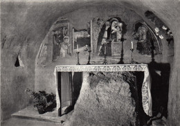 Delcampe - CARTOLINA  RIETI,LAZIO,SANTUARIO DI GRECCIO-IL PRESEPIO-STORIA,MEMORIA,CULTURA,RELIGIONE,IMPERO ROMANO,NON VIAGGIATA - Rieti