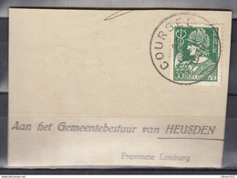 Fragment Met Stempel Coursel - 1932 Cérès Et Mercure