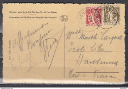 Postkaart Van Alle-Sur-Semois Naar Hamont - 1932 Cérès Et Mercure
