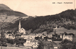 Fiesch - Furkastrasse - Panorama Du Village - Suisse Switzerland - Fiesch