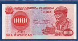 ANGOLA - P.117 – 1.000 1000 Kwanzas 1979 UNC-, Prefix T/A 153452 - Angola