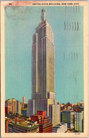 New York City The Empire State Building 1937 Curteich - Empire State Building