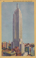 New York City The Empire State Building 1956 Curteich - Empire State Building