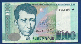 ARMENIA - P.45 – 1000 Dram 1999 UNC, Serie 15951491 - Armenien