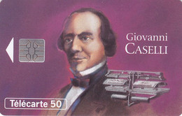 Telecarte Variété - F 451 Ca - Giovanni Caselli  - ( 8 Chiffres + N°ondulé ) - Errors And Oddities