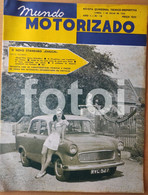 1958 STANDARD ENSIGN  COVER MUNDO MOTORIZADO MAGAZINE SIMCA ARONDE FERRARI - Revistas & Periódicos