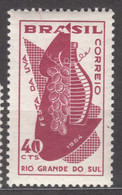 Brazil Brasil 1954 Mi#836 Mint Hinged - Ungebraucht