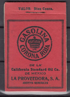 Mexico, Very Nice And Rare Complete Booklet In Excellent Condition, Carnet, Advertising Petrol Company, Gasolina Corona - Mexiko