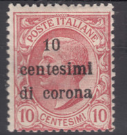 Italy Occupation In WWI - Trento & Trieste 1919 Sassone#4 Mint Hinged - Trentino & Triest