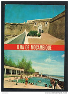 MOÇAMBIQUE ISLAND MOZAMBIQUE - FORTALEZA S. SEBASTIAO E PISCINA - COMMEMORATIVE STAMP TIMBRE 1971 - Mozambique