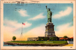 New York City Statue Of Liberty 1948 - Freiheitsstatue
