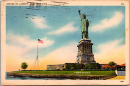 New York City Statue Of Liberty 1948 - Estatua De La Libertad