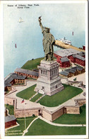 New York City Statue Of Liberty On Bedloe's Island - Freiheitsstatue