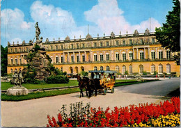 (3 Oø 5) Germany (posted And Re-directed) Herrensciemesse Castle & Horse Carriage - Châteaux