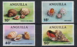 Anguilla 1969 MiNr. 74 - 77 Marine Life, Shells 4v  MNH** 3.50 € - Anguilla (1968-...)