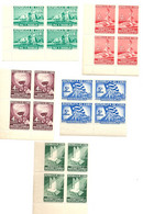 Cuba 1935 # 332-336 Monumento A Máximo Gómez. Some Gum Toning Not Affecting The Stamps. - Nuovi