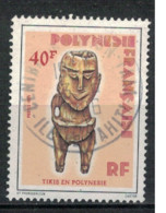 POLYNESIE FRANCAISE           N°  YVERT 229 (1)   OBLITERE     ( OB    06/ 41 ) - Usati