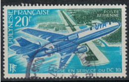 POLYNESIE FRANCAISE           N°  YVERT PA 74(1)   OBLITERE     ( OB    06/ 42 ) - Used Stamps
