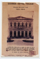 Cartaz Do Grande Hotel TOCAIO 1893  ( 2 Scans ) - Vila Real