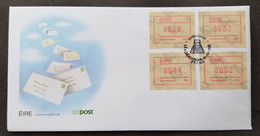 Ireland Machine Frama Label 1992 Letter Mail Postal (ATM Stamp FDC) - Briefe U. Dokumente