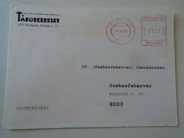 D193853 Hungary Cover -EMA Red Meter Freistempel  1997  -Budapest- Táborkereszt - Viñetas De Franqueo [ATM]