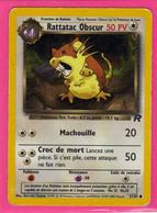 Carte Pokemon Francaise 1995 Wizards Team Rocket 51/82 Rattatac Obscur 50pv Usagée - Wizards