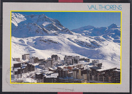 73 - Val Thorens - Vue Générale De La Station, Les "3 Vallées" Le Plus Grand Domaine Skiable Du Monde - Val Thorens