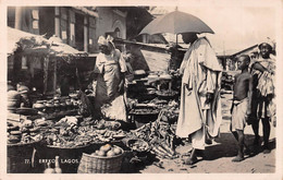 Afrique - NIGERIA - Lagos - Ereko - Marché - Carte-Photo - Nigeria