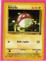 Carte Pokemon Francaise 1995 Wizards Team Rocket 69/82 Voltorbe 40pv Bon Etat - Wizards