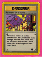 Carte Pokemon Francaise 1995 Wizards Team Rocket 77/82 Raid Nocturne Dans Les Poubelles Usagée - Wizards