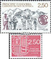 Andorra - Französische Post 428,430 (kompl.Ausg.) Postfrisch 1991 Petanque, Wappen - Postzegelboekjes